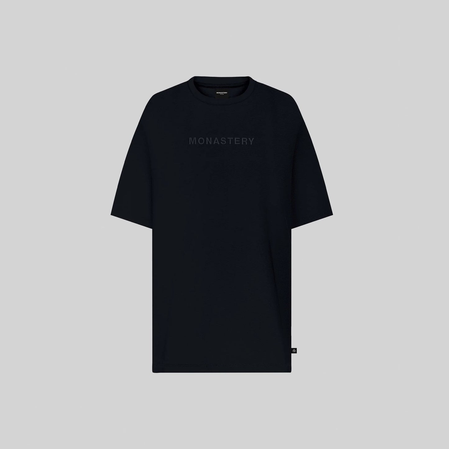 FAENZA T-SHIRT OVERSIZE BLACK MONASTERY