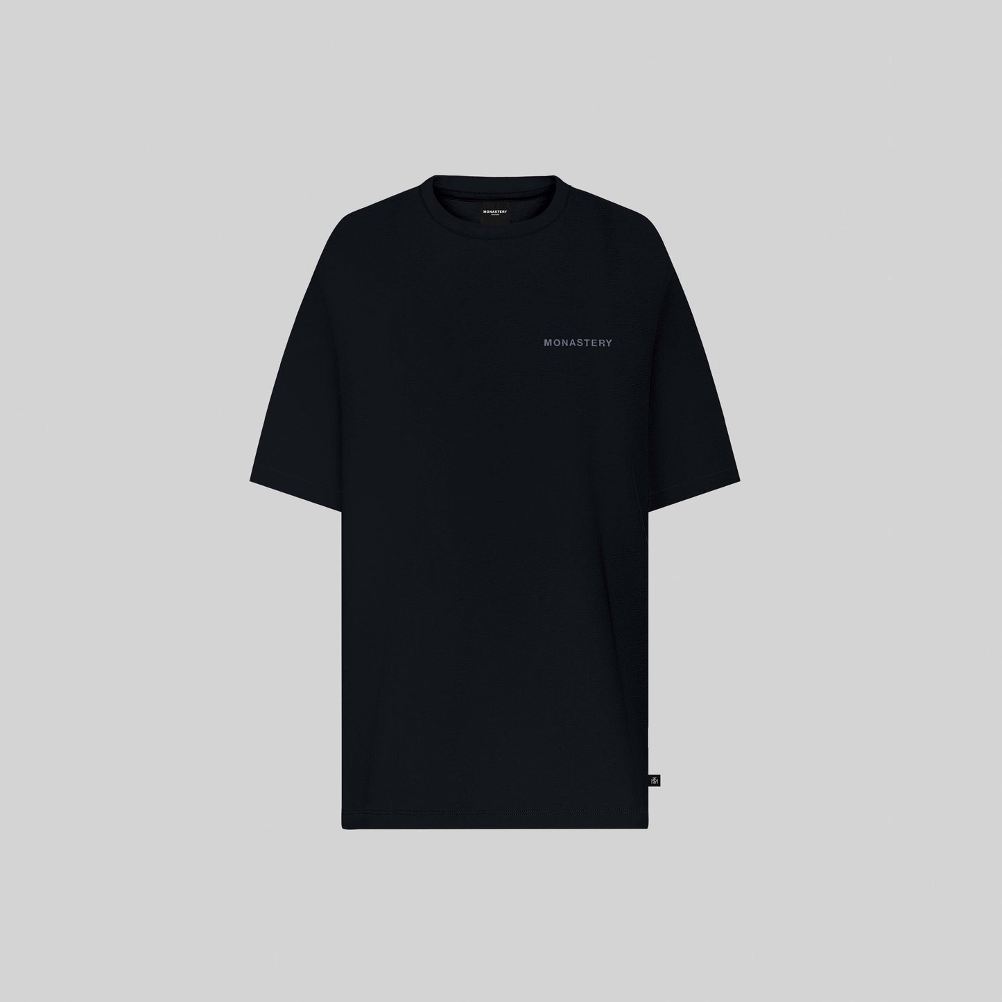 RUSTON T-SHIRT OVERSIZE BLACK MONASTERY