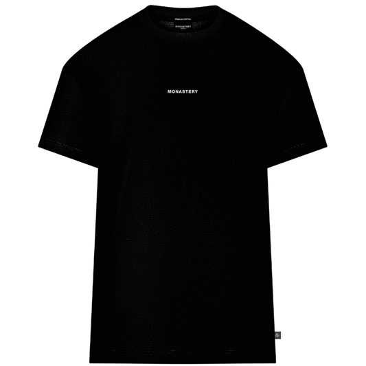 Valencia Black T-shirt Oversized Monastery