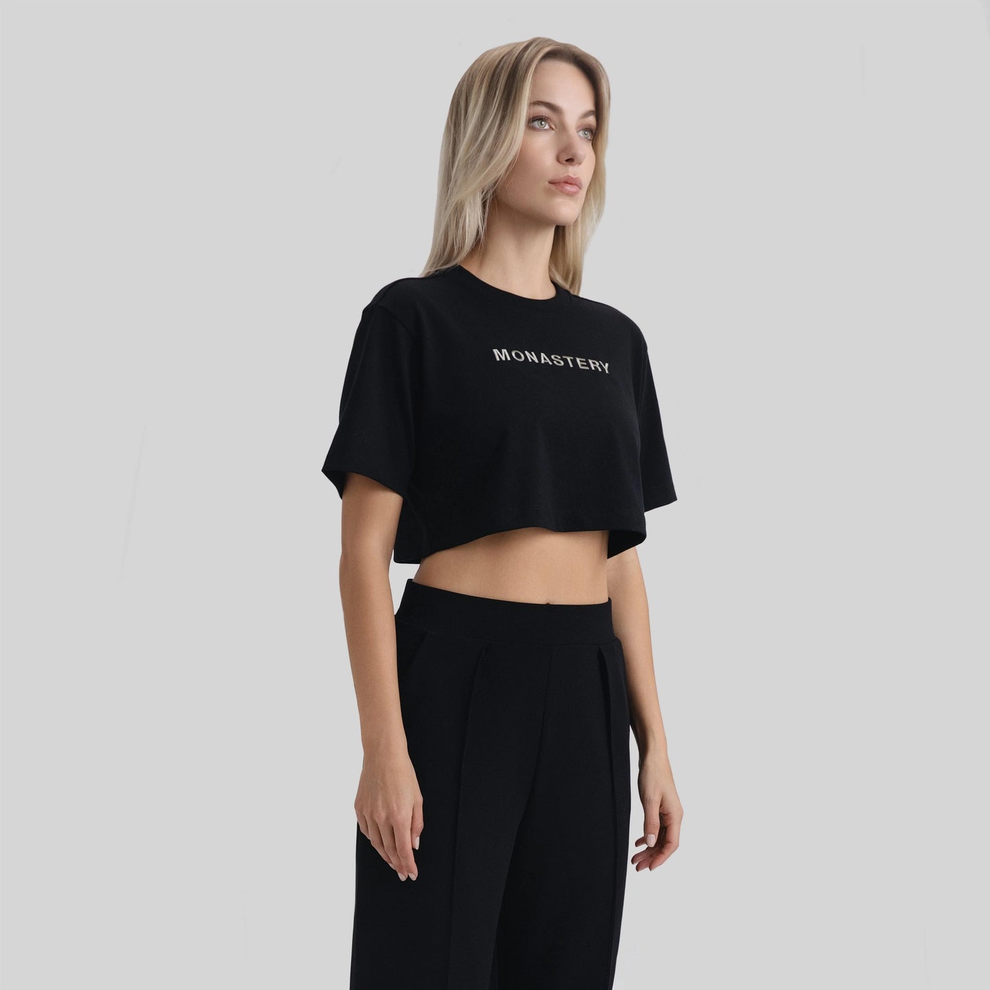 VETTEL CROP TOP BLACK