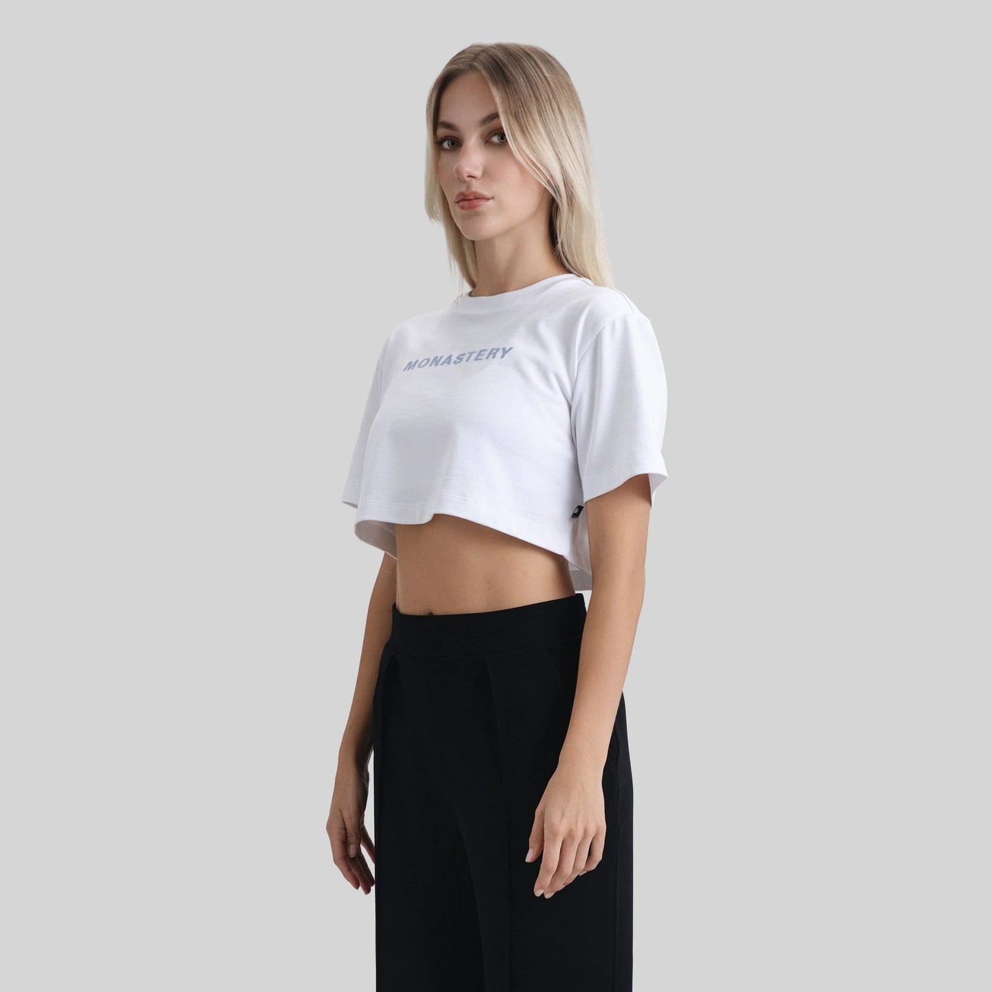 VETTEL CROP TOP WHITE MONASTERY