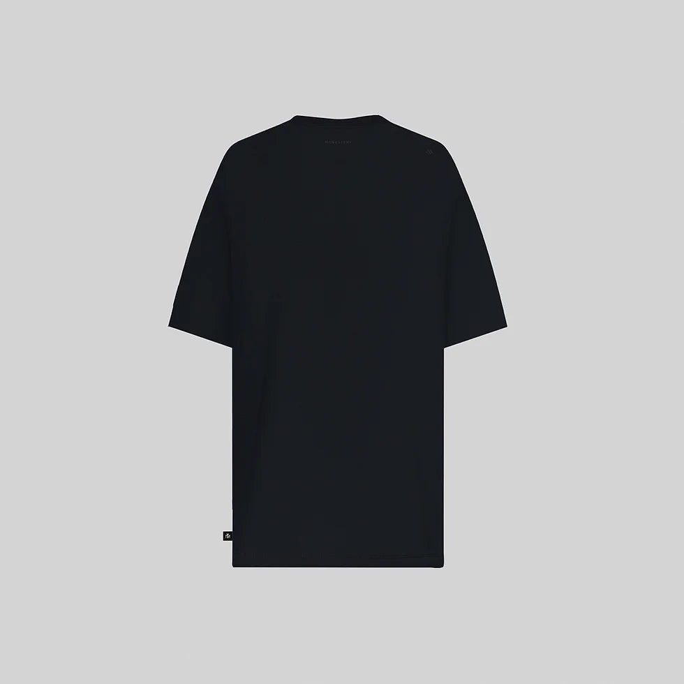 FAENZA T-SHIRT OVERSIZE BLACK MONASTERY