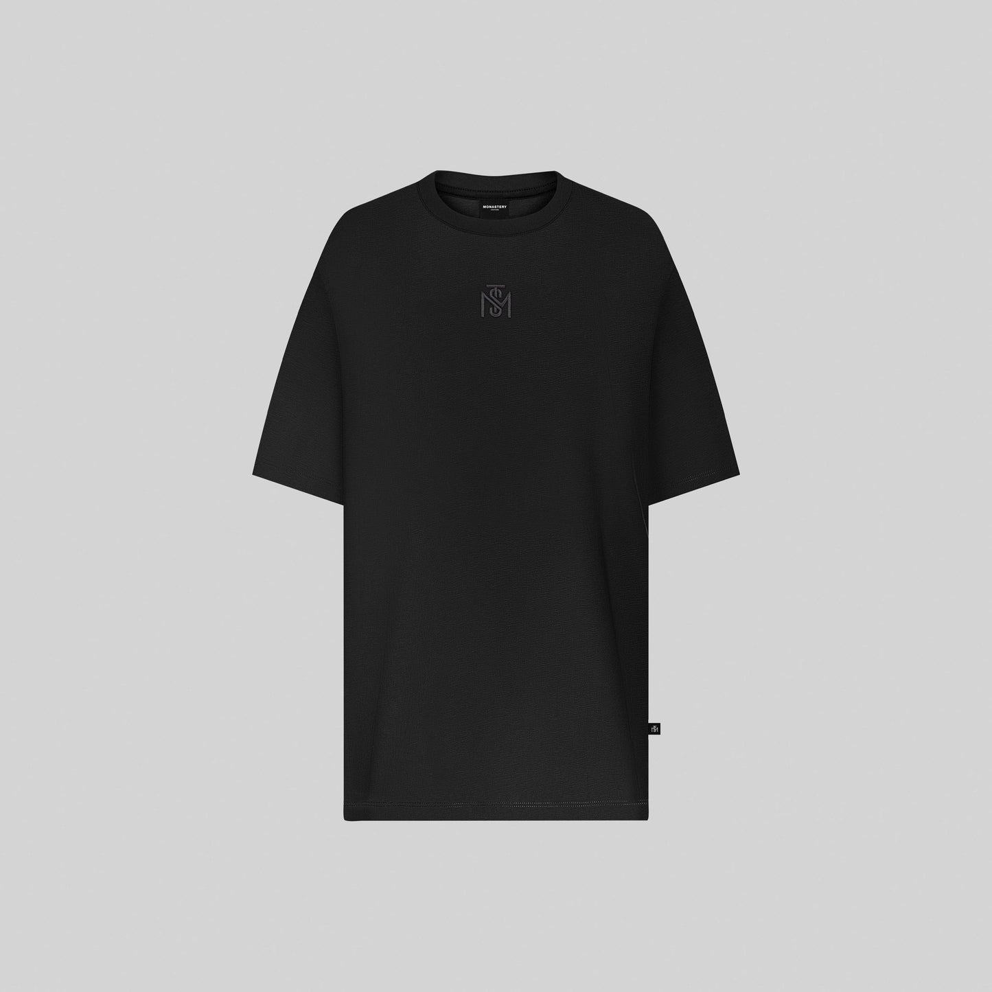 FORZA T-SHIRT OVERSIZE BLACK MONASTERY